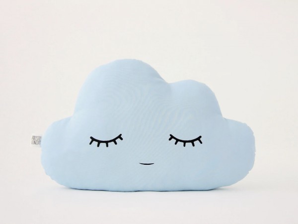 PROSTO-CONCEPT WOLKEN KISSEN IN HELLBLAU 44 X 28 CM